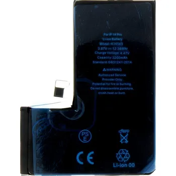 Baterie pro mobilní telefon NoName Baterie pro iPhone 14 Pro 3200mAh Li-Ion (Bulk), 57983112495 8596311199295