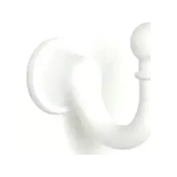 Nábytkové kování H1a Háček s vrutem/ bílá