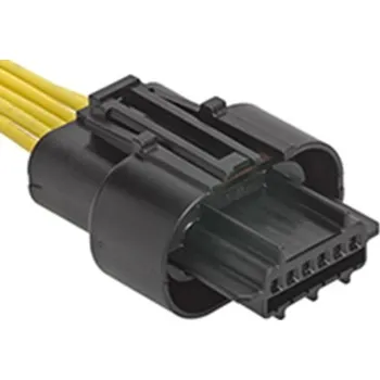 Elektrický konektor Pouzdro krimpovacího konektoru, řada: Squba, číslo řady: 204220, rozteč: 1.8mm, počet kontaktů: 6, počet řad: 1,