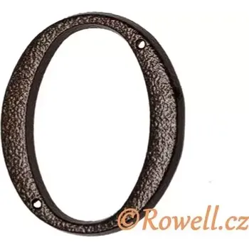 Nábytkové kování C3 Číslice 120 mm k.měď '0¨