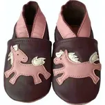 Kožené capáčky Hopi Hop Koníčci Velikost: 2 - 3 roky