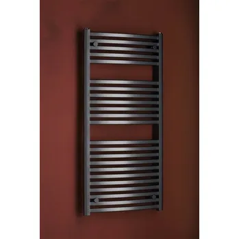 Radiátor PMH Marabu 450 x 783 mm M1BL koupelnový radiátor černá mat