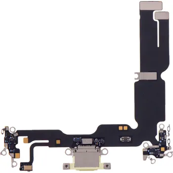 Nabíjecí port Flex kabel iPhone 15 Plus - žlutý Genuine IPH0243
