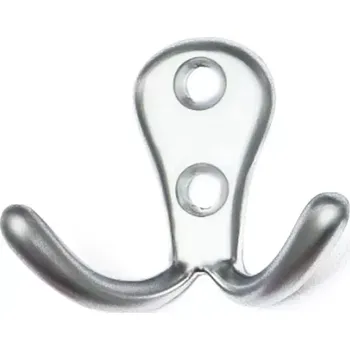 Nábytkové kování H2m. Dvojháček satén chrom