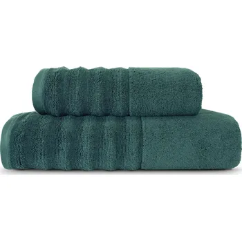Osuška DARRÉ Ručníky a osušky CASA COLORATA - tmavě petrolejová Velikost: osuška 70 x 140