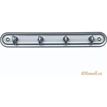 Nábytkové kování H4 Čtyřháček stříbrný / stříb