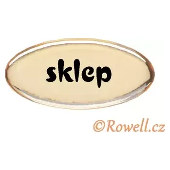 Dveřní kování SD Štítek zlatý 'sklep'