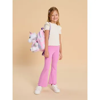 Dívčí tričko Sinsay - Tričko s krátkým rukávem - krémová - 345CI-01X - 345CI-01X-98