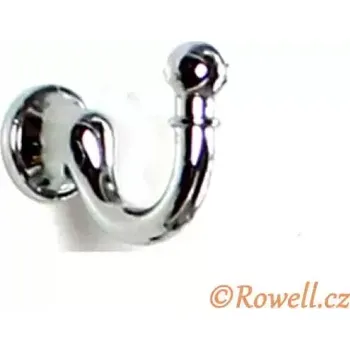 Nábytkové kování H1a. Háček s vrutem/ chrom lesklý