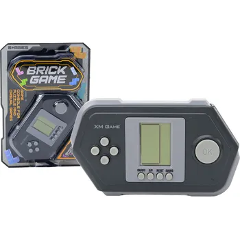 Herní konzole Mamido Elektronická herní konzole Tetris černá