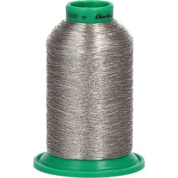 Nit Ariadna Vyšívací nit metalická IrisMet 40N 1000 m - 3990 - stříbrná
