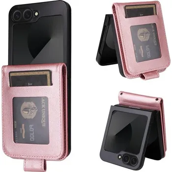 Pouzdro na mobilní telefon Magnet Case pro Samsung Galaxy Z Flip 6 růžový