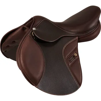 Jezdecké sedlo ACAVALLO Sedlo skokové KC Race 2.4 Professional Acavallo, tmavě hnědé Velikost posedlí: 17"