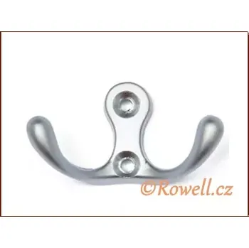 Nábytkové kování H2C Dvojháček - satén chrom