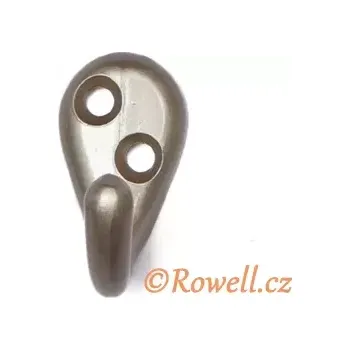 Nábytkové kování H1b háček satén nikl