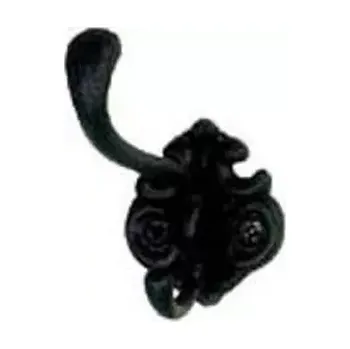 Nábytkové kování V1. Věšák černý