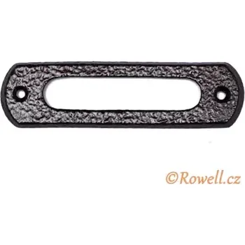 Nábytkové kování J3 Jmenovka komax měď