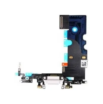 Apple Nabíjecí port Flex kabel iPhone 8 - bílý Genuine bílý