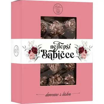 Bonboniéra Bonboniéra 150g mléčná oříšková- NEJLEPŠÍ BABIČCE (dárková bonboniéra )