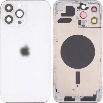 Náhradní díl pro mobilní telefon Zadní kryt pro Apple iPhone 13 Pro Max - stříbrný IPH0709