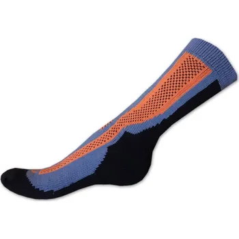Pánské ponožky Thermo ponožky 41/42 SNOW vzor oranžový