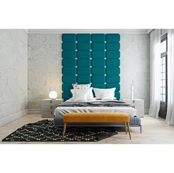 Předsíňová stěna Čalouněný panel Classic PLUS 3 cm - modrá 10