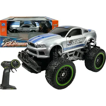 RC model auta Mamido Auto na dálkové ovládání R/C Monster 1:24 stříbrné