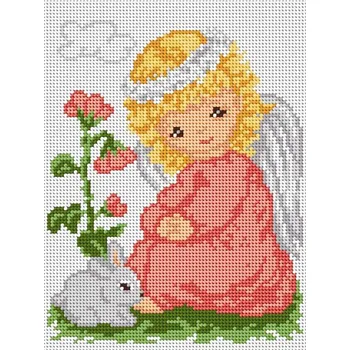 Ariadna Sestava pro vyšívání křížkovým stehem Malwina 18x24cm - č. 5018