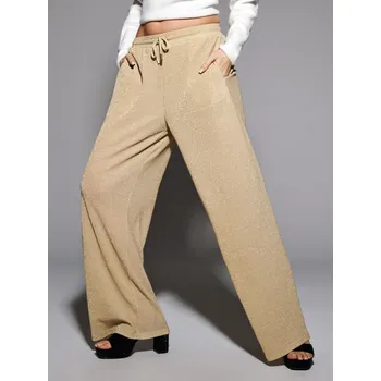 Dámské kalhoty Sinsay - Kalhoty - zlatá - 545BE-RSG - 545BE-RSG-M-1