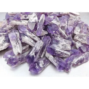 Přírodní kámen KRYSTAL AMETYST Brazílie - špice malé, cca 6 cm, 35 - 55 g