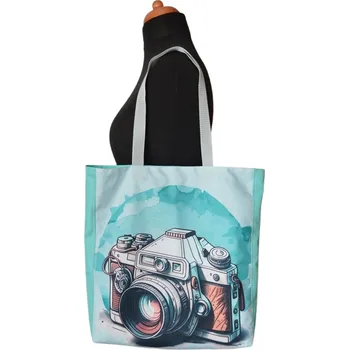Šatoli.cz Látková nákupní taška Fotoaparát