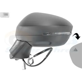 Auto zrcátko Vnější zpětné zrcátko VAN WEZEL 3358817