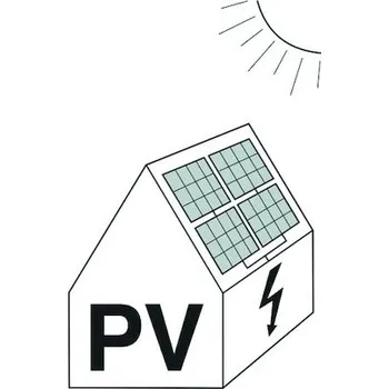Rozvaděč PROTECCLASS PROTEC Tabulka "PV" pro fotovoltaická zařízení A6, samolepící 05106548