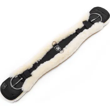 Podbřišník Werner Christ Horse Podbřišník westernový Contour Werner Christ Horse, s beránkem, black/nature Délka: 90 cm