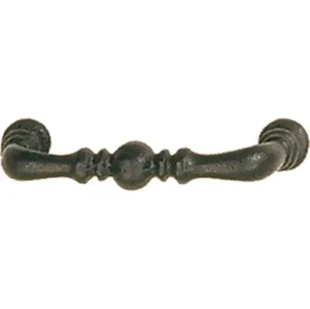 Nábytkové kování UR1 Úchyt 62-64 mm černý