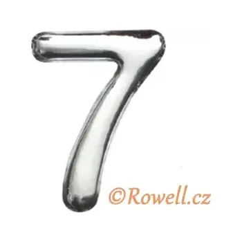 Dveřní kování C37 Číslo 37mm stříbr. '7'