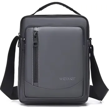 Pánská Crossbody Taška WEIXIER LO 35543 Šedá