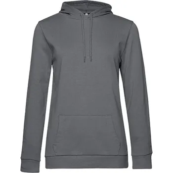 Dámská mikina B&C Dámská mikina s kapucí WW04W Elephant Grey XXL