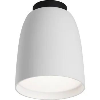 Lampička Bover LED venkovní stropní svítidlo Nut, bílé, hliník/ocel, Ø 10 cm - Ø stříšky 5,1 cm bílá 1 x 6,3 W LED - Doprava zdarma