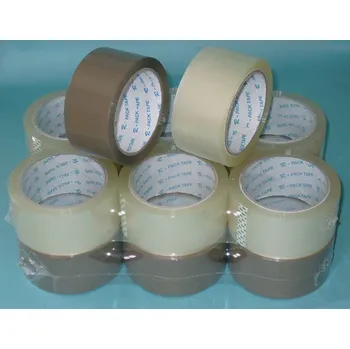 Lepicí páska Balicí pásky NEHLUČNÉ - 48 mm x 66m / hnědá