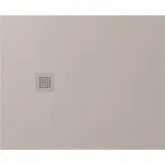 Polysan TRENECA vanička z litého mramoru s možností úpravy rozměru; 110x90cm; béžová mat