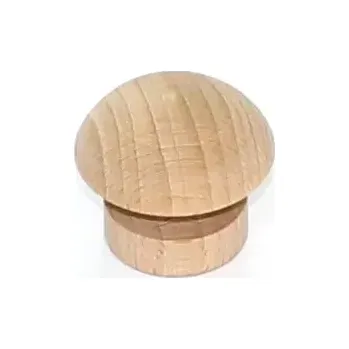 Nábytkové kování 47010 úchytka buk broušená 45x38mm