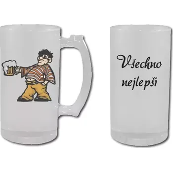 Pelisport Skleněný půllitr matný 2 Všechno nejlepší