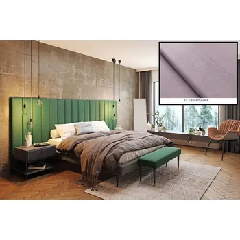 Předsíňová stěna Čalouněný panel Long 5 cm - levandulová 13