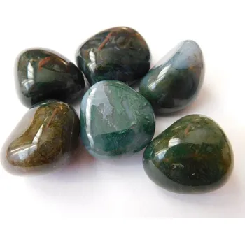 Sběratelství ACHÁT MECHOVÝ Indie, cca 2,5 - 3 cm, 30 - 40 g