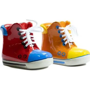 Pokladnička Pokladnička TENISKA II, 15x6,5x12cm, 2barvy, keramika