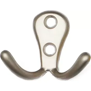 Nábytkové kování H2m. Dvojháček satén nikl