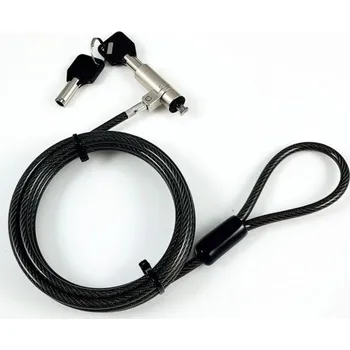 Notebook eSTUFF bezpečnostní zámek univerzální kabel NANO, 2 klíče, HP645/G10