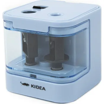 Ořezávátko Paper Design Ořezávátko elektrické Kidea, 2 otvory, modré