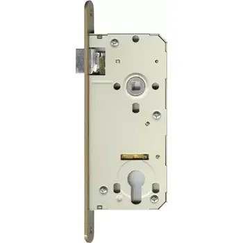 Vložka do dveří 81051 - zámek zadlab.+plech, 60/50, vložka "FAB"